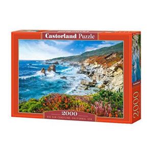Puzzle Big Sur Coastline - California USA, 2000 piese imagine