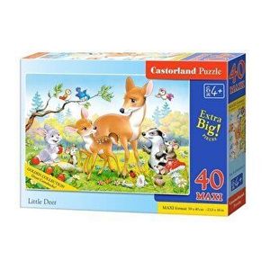 Puzzle Maxi Little Deer, 40 piese imagine