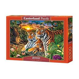 Puzzle Tiger Family, 2000 piese imagine