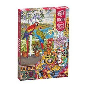 Puzzle Parrots on the Veranda, 1000 piese imagine