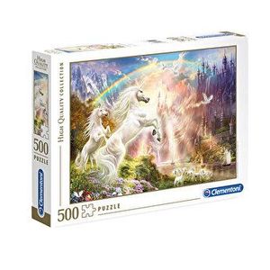Puzzle Sunset unicorns, 500 piese imagine