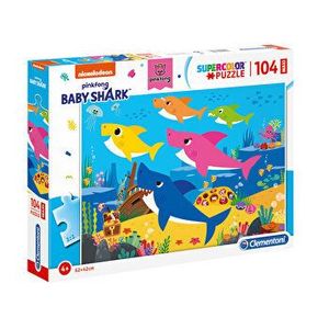 Puzzle Maxi Baby Shark, 104 piese imagine