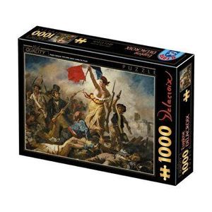 Puzzle adulti D-Toys Eugene Delacroix - Liberty Leading the People, 1000 piese imagine