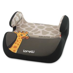 Inaltator auto Lorelli, Topo Comfort, 15-36 kg, Giraffe Light Dark Beige imagine