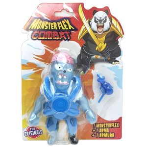 Figurina Monster Flex Combat, Monstrulet care se intinde, Space Zombie imagine