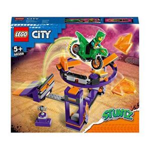 LEGO City - Provocarea de cascadorii pe rampa cu saritura prin cos 60359 imagine