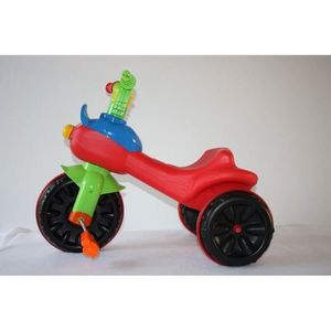 Tricicleta pentru copii Funny Red cu claxon si pedale imagine