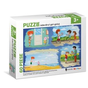 Puzzle - Adevarul gol-golut (60 piese) imagine