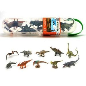 Cutie cu 10 minifigurine Dinozauri set 1 imagine