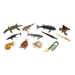 Cutie cu 12 minifigurine Animale marine preistorice imagine