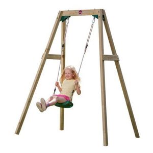 Leagan din lemn copii Single Swing Set Plum imagine