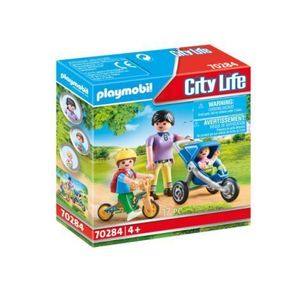 Mama cu copii Playmobil City Life 70284 imagine