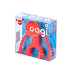 Oogi Junior (rosu) - Mini omuletul flexibil cu ventuze imagine