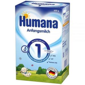 Lapte praf Humana 1 de la nastere 600 g imagine