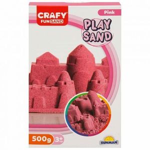 Nisip kinetic Fun Sand 500 gr culoare Roz imagine