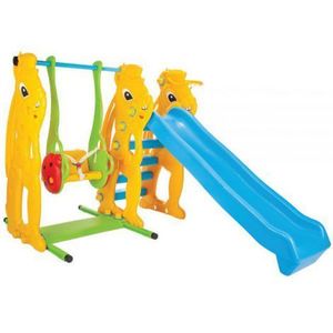 Centru de joaca Pilsan Squirrel Slide and Swing Set imagine