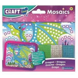 Mini mozaic - dragon imagine