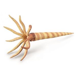 Figurina pictata manual Orthoceras (Calamar fosil) imagine