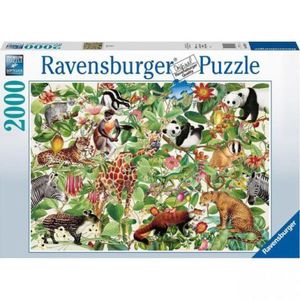 Puzzle harta lumii, 2000 piese - Ravensburger imagine