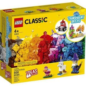 Lego Classic Caramizi Transparente Creative 11013 imagine