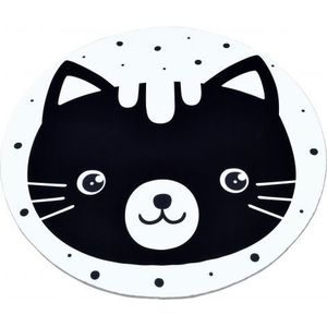 Saltea de joaca 140 cm Pisica Neagra imagine