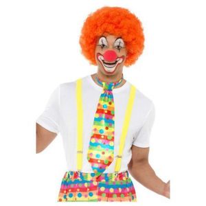 Cravata clown multicolora imagine