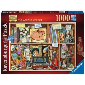 Puzzle cabinetul artistului, 1000 piese 14997 Ravensburger imagine