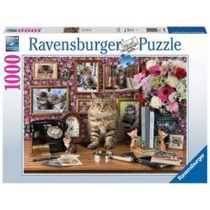 Puzzle pisicuta draguta, 1000 piese 15994 Ravensburger imagine