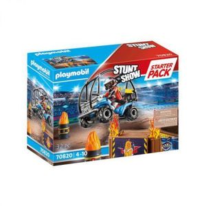Stunt show - vehicul si rampa de foc 70820 Playmobil imagine