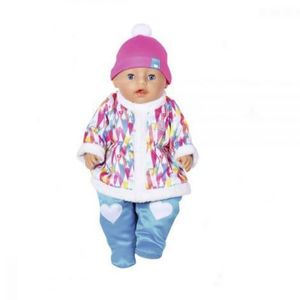 Baby born - papusa interactiva cu hainute de iarna - 43 cm 31281 Zapf imagine