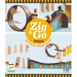 Zig &Go Djeco, set de constructie trasee, 25 piese imagine