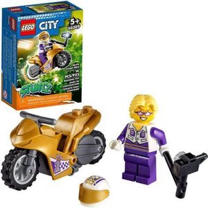 Lego City Motocicleta De Cascadorie Pentru Selfie 60309 imagine