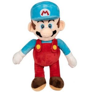 Jucarie din plus Mario Ice (sapca bleu), Super Mario, 36 cm imagine