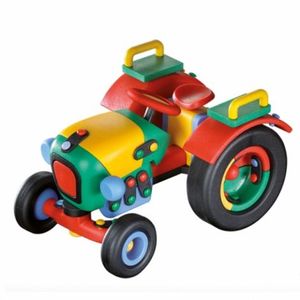 Jucarie de construit mic-o-mic 3D Tractor 089.071, 16.5 cm imagine