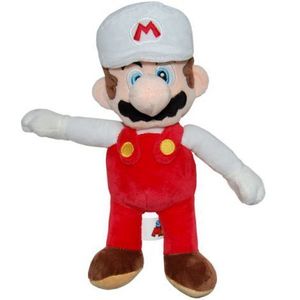 Jucarie din plus Mario cu sapca alba, 30 cm imagine