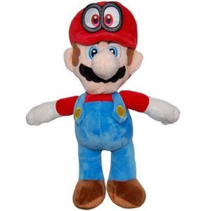 Jucarie din plus Mario cu sapca rosie, 30 cm imagine