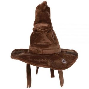 Jucarie din plus cu sunete Sorting Hat (Jobenul Magic), Harry Potter, 25 cm imagine