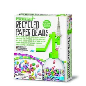 Kit creativ - Margele din hartie reciclata, Green Creativity imagine