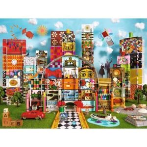Puzzle Eames House Of Cards Fantezie, 1500 Piese imagine