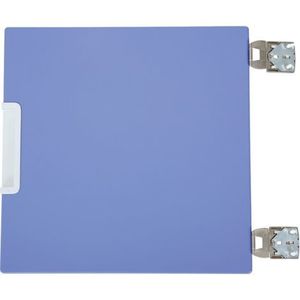 Usa albastru cu inchidere lenta pentru dulap compartimentat imagine