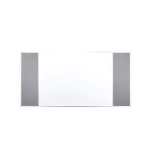 Tabla de scris mare Combi - tabla alba magnetica cu laterale pentru fixare documente imagine