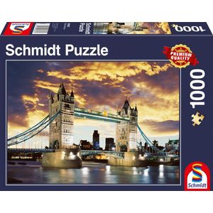 Puzzle 1000 de piese - Tower Bridge London | Schmidt imagine