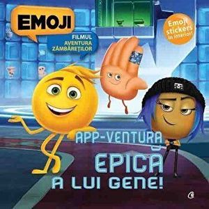 App-Ventura epica a lui Gene! Filmul aventura zambaretilor. Emoji stickers in interior! - *** imagine