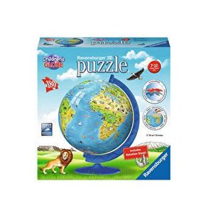 Puzzle 3D - Globul lumii, 180 piese imagine