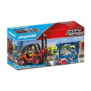 Playmobil City Action - Stivuitor de marfa imagine