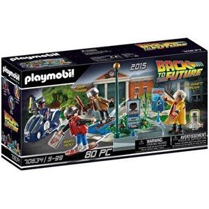 Playmobil Back to the Future - Inapoi in viitor, Cursa pe hoverboard imagine