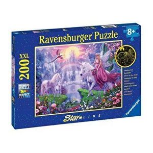 Puzzle Ravensburger - Regatul unicornilor, 200 piese starline imagine