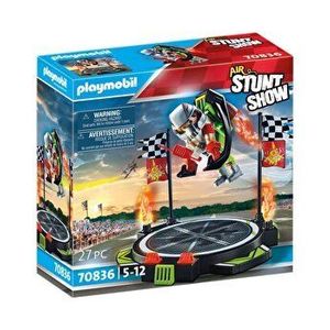 Set figurina Playmobil Stunt Show - Cascador cu jetpack imagine