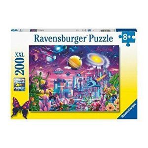 Puzzle Ravensburger - Orasul Cosmic, 200 piese imagine