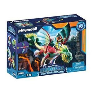 Set figurine Playmobil Dragons - Feathers & Alex imagine